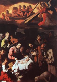 弗朗西斯科 德 囌巴朗 The Adoration of the Shepherds 弗朗西斯科 德 囌巴朗 The Adoration of the Shepherds